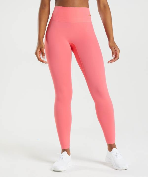 Damske Legíny Gymshark Whitney High Rise Ruzove | TD5013942
